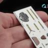 3D Декаль интерьера кабины И-16 тип 5 (для конверсии из любых моделей И-16 тип 10) QD48021