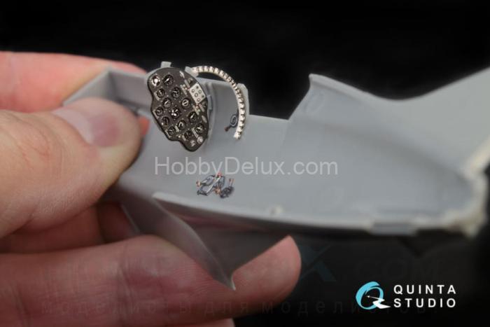 3D Декаль интерьера кабины И-16 тип 5 (для конверсии из любых моделей И-16 тип 10) QD48021