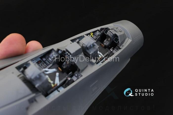 3D Декаль интерьера кабины F-16I для модели Academy QD32031