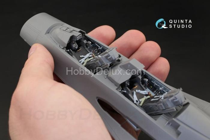 3D Декаль интерьера кабины F-16I для модели Academy QD32031