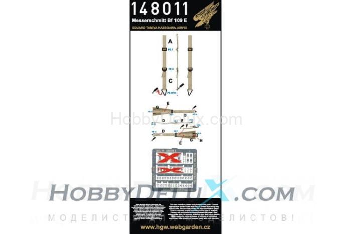 Messerschmitt Bf109E (Eduard) HGW148011