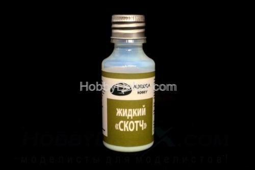 Клей &quot;Жидкий скотч&quot; для временного крепления, с кисточкой, 20 мл.