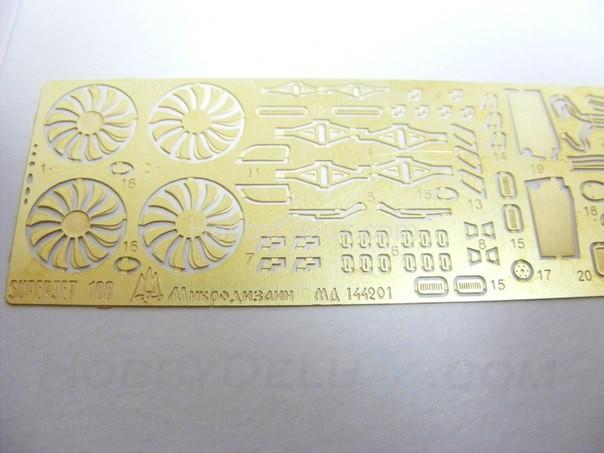 Набор фототравления для Суперджет-100 (Звезда) МД144201