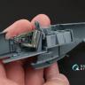 3D Декаль интерьера кабины P-51D ранний для модели Eduard QD48065