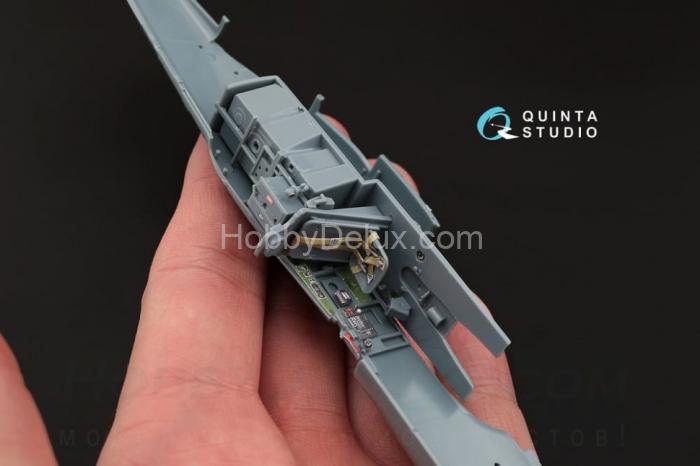 3D Декаль интерьера кабины P-51D ранний для модели Eduard QD48065