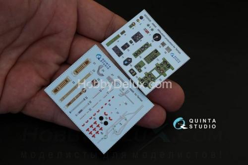 3D Декаль интерьера кабины A6M5 Mitsubishi prod. для модели Tamiya