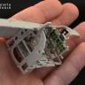 3D Декаль интерьера кабины A6M5 Mitsubishi prod. для модели Tamiya QD32026