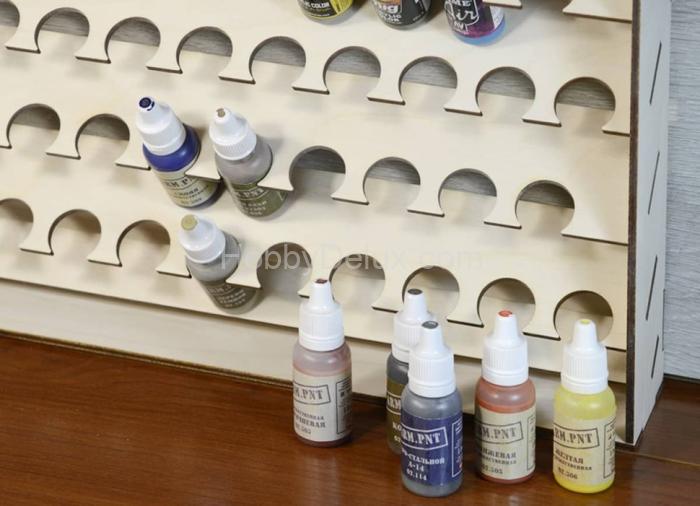 Стеллаж для красок HW St-002 ARM.PNT, Ammo Mig, Vallejo, Zip maket St002