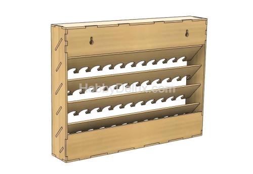 Стеллаж для красок HW St-002 ARM.PNT, Ammo Mig, Vallejo, Zip maket