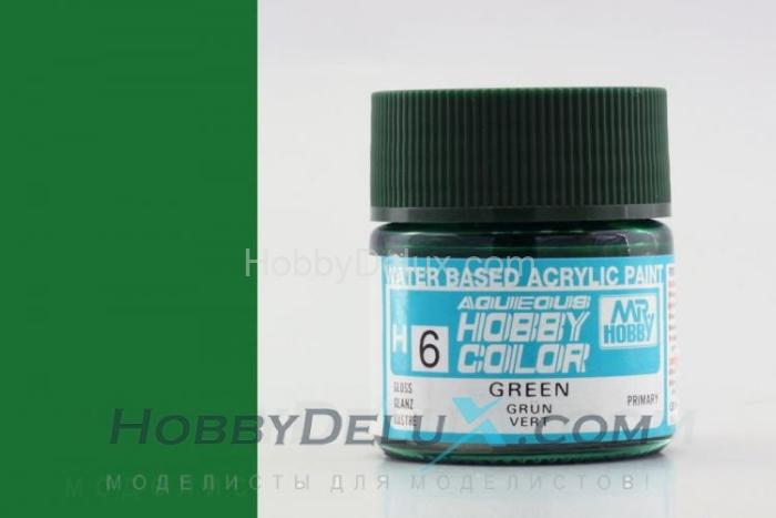 Краска акриловая Hobby Color - H006 Gloss Green H6