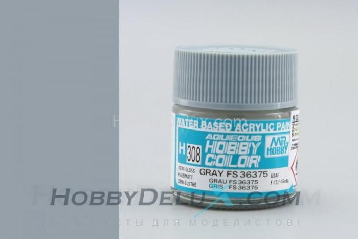Краска акриловая Hobby Color - H308 FS36375 Gray H308