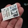 3D Декаль интерьера кабины Ла-5ФН для модели Звезда QD48066