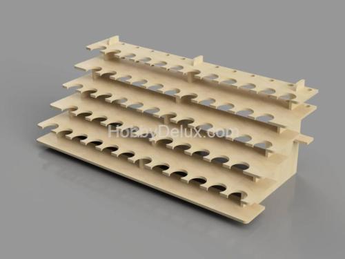 Настольный стеллаж для красок HW St-008