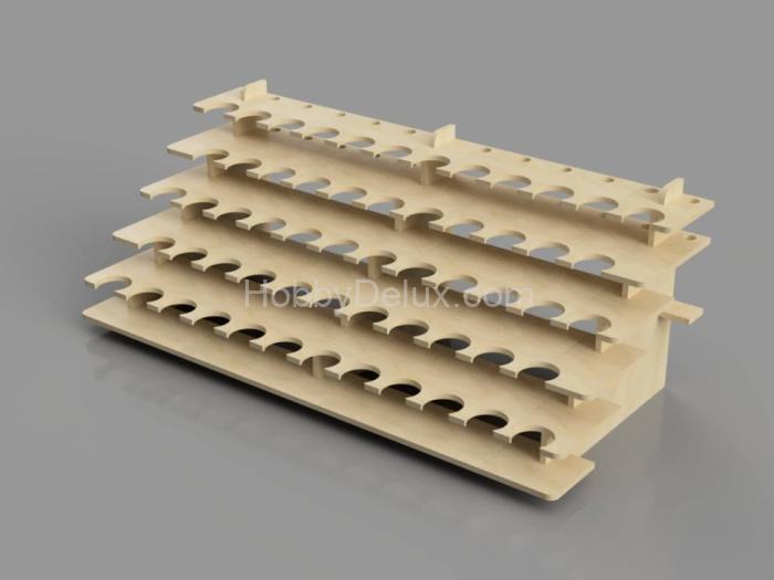 Настольный стеллаж для красок HW St-008 St008