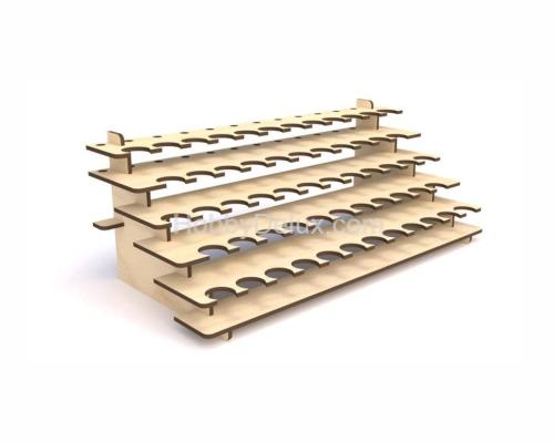 Настольный стеллаж для красок HW St-008