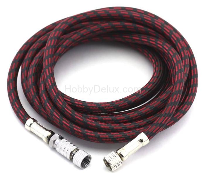 Шланг для аэрографа, G1/8" х G1/8", 1.8 м, с быстроразъемной муфтой JAS1423