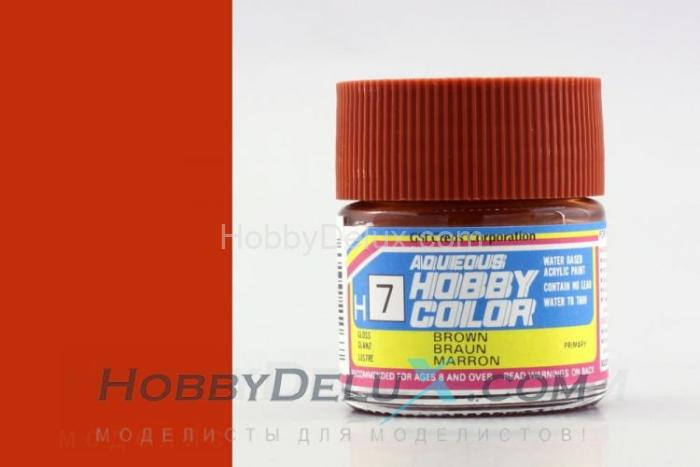 Краска акриловая Hobby Color - H007 Gloss Brown H7