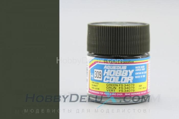Краска акриловая Hobby Color - H309 FS34079 Green H309