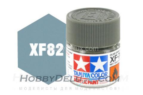 Краска акриловая Tamiya - XF-82 Ocean Gray 2 RAF 81782