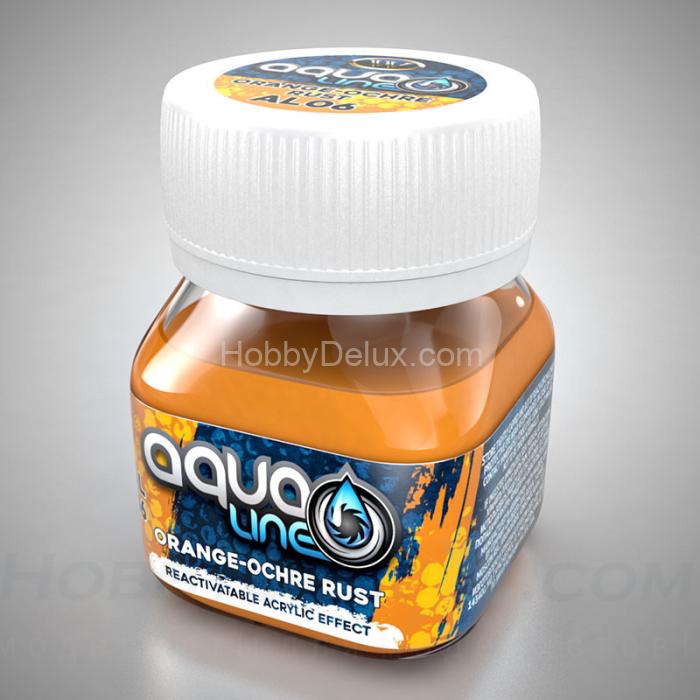 WILDER AL-06 Тонировочная паста AQUALINE - РЖАВЧИНА ОРАНЖЕВО-ОХРИСТАЯ HDF-AL-06