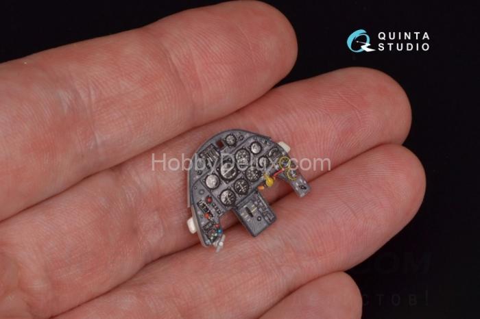 3D Декаль интерьера кабины Bf 109G-6 для модели Revell QD32029