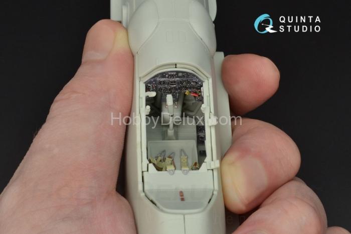 3D Декаль интерьера кабины Bf 109G-6 для модели Revell QD32029