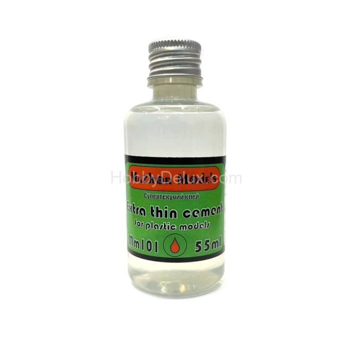 Клей для моделей супертекучий (Extra thin cement), 50 мл стекло MM101