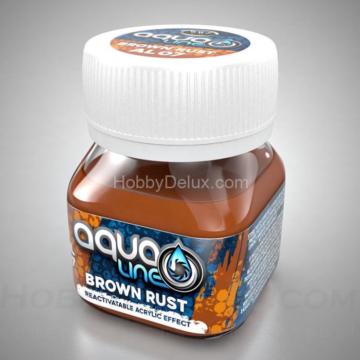 WILDER AL-07 Тонировочная паста AQUALINE - РЖАВЧИНА КОРИЧНЕВАЯ HDF-AL-07