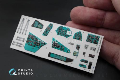 3D Декаль интерьера кабины Ми-24В 1/48