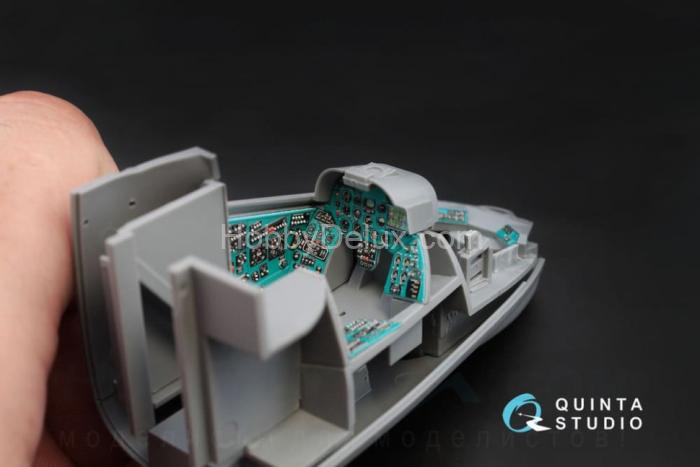 3D Декаль интерьера кабины Ми-24В 1/48 QD48026
