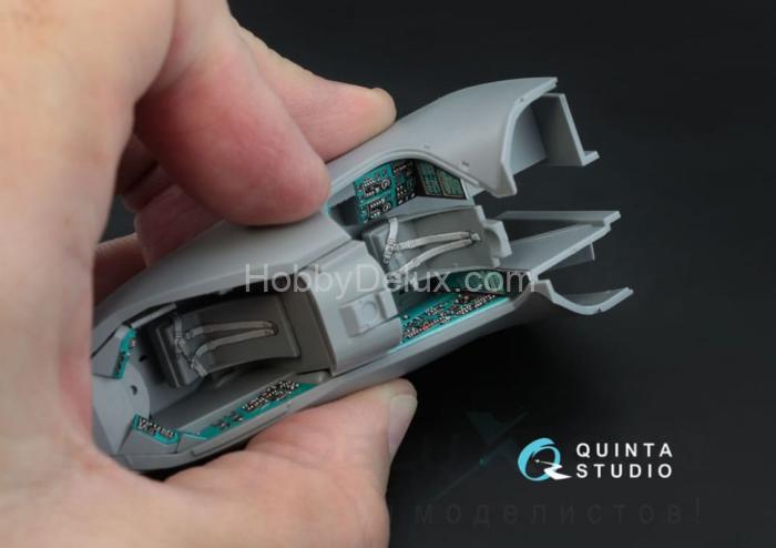 3D Декаль интерьера кабины Ми-24В 1/48 QD48026