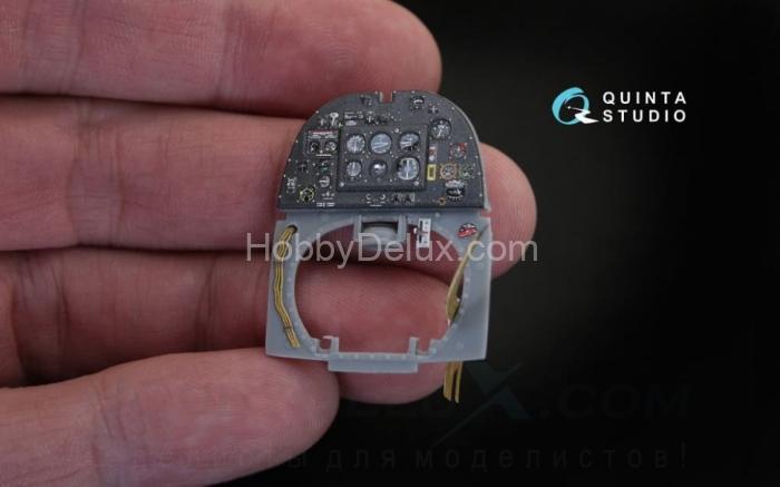 3D Декаль интерьера кабины Spitfire Mk.V для модели Hobbyboss QD32030
