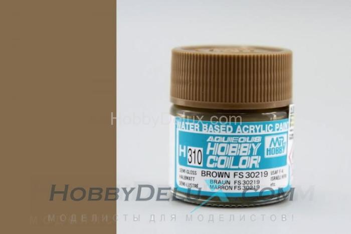 Краска акриловая Hobby Color - H310 FS30219 Brown H310