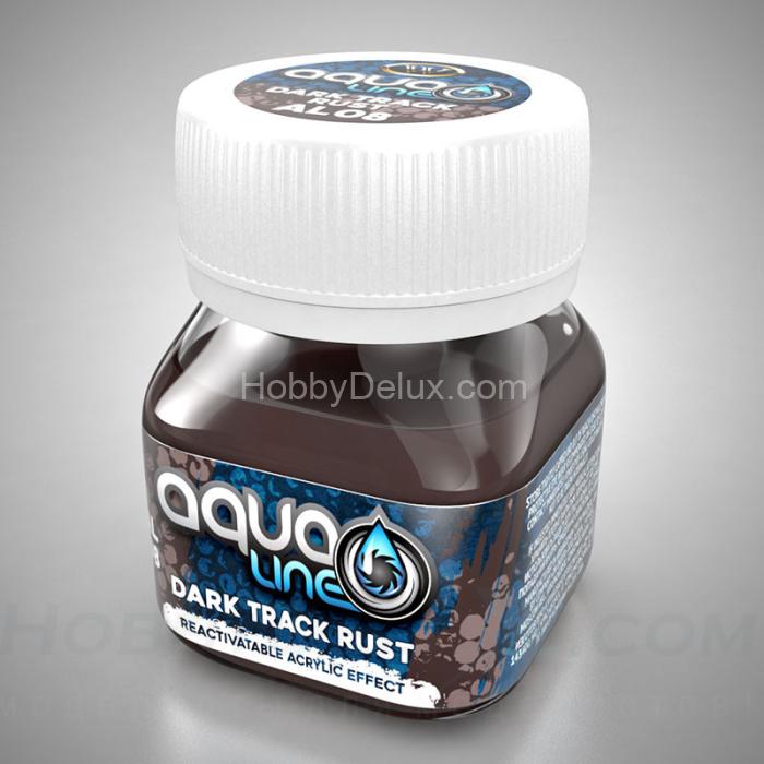 WILDER AL-08 Тонировочная паста AQUALINE - ТЁМНАЯ РЖАВЧИНА. ТРАКИ HDF-AL-08