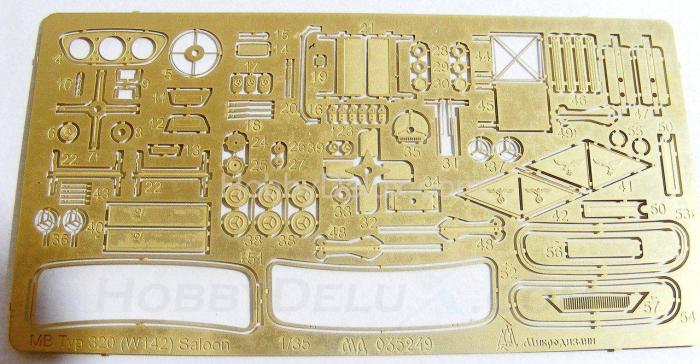 Набор фототравления для Мерседес 320. Основной набор МД035249