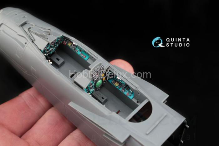 3D Декаль интерьера кабины МиГ-31Б 1/48 QD48027