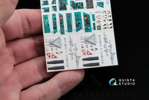 3D Декаль интерьера кабины МиГ-31Б 1/48