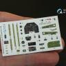 3D Декаль интерьера кабины P-51D поздний для модели Eduard QD48069