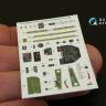 3D Декаль интерьера кабины P-51D поздний для модели Eduard QD48069