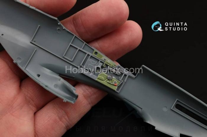 3D Декаль интерьера кабины P-51D поздний для модели Eduard QD48069