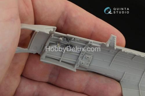 3D Декаль интерьера кабины A6M5 Nakajima prod. для модели Tamiya