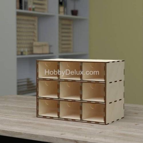 Органайзер с выдвижными ящиками MO-001