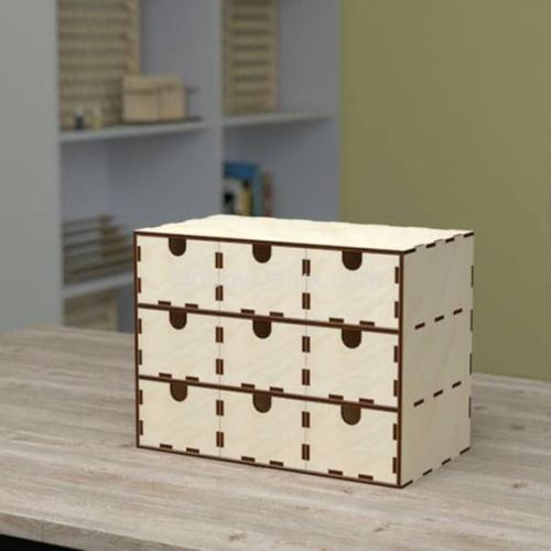 Органайзер с выдвижными ящиками MO-001