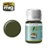 AMMO of Mig AMIG1612  Ammo Mig AMIG1612 Смывка PLW GREEN BROWN (смывка для стыков панелей, зелено-коричневый цвет) 