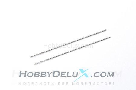 Сверло спиральное с цилиндрическим хвостовиком 0,25мм(2 шт.) HDD-025