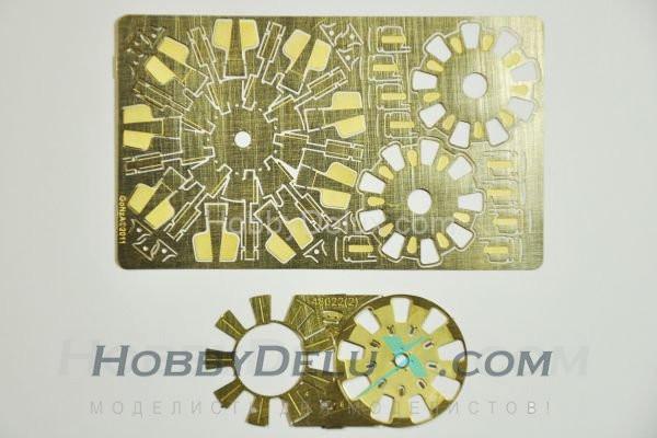 Набор для деталировки капота И-16 с мотором М-62/63 GON48022