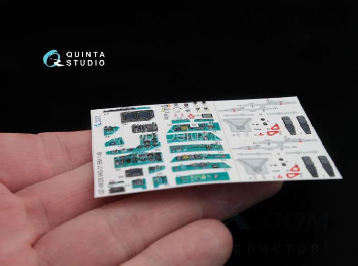 3D Декаль интерьера кабины МиГ-31БМ QD48028