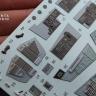 3D Декаль интерьера кабины F-14A для модели Tamiya QD32032