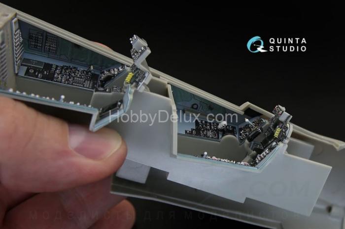 3D Декаль интерьера кабины F-14A для модели Tamiya QD32032