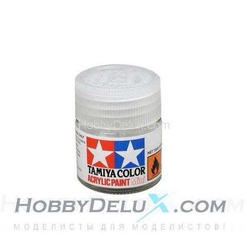 Краска акриловая Tamiya - XF-86 Flat Clear (матовый лак)